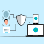 Free cybersecurity security authentication vector