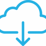 Free download cloud file download vector